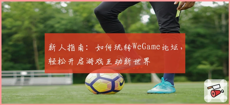 新人指南：如何玩转WeGame论坛，轻松开启游戏互动新世界