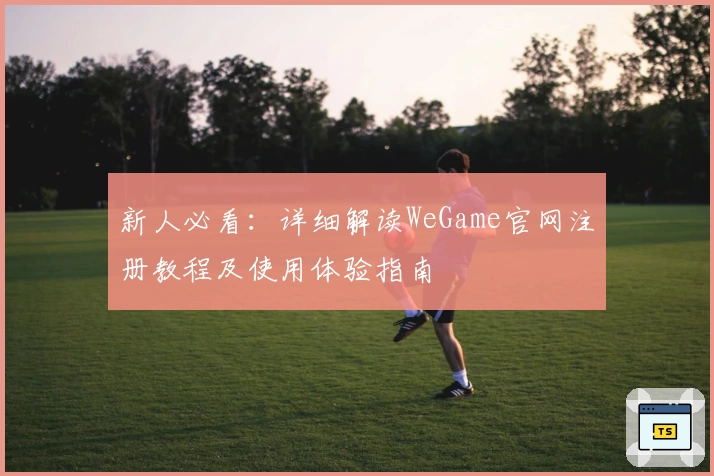 新人必看：详细解读WeGame官网注册教程及使用体验指南